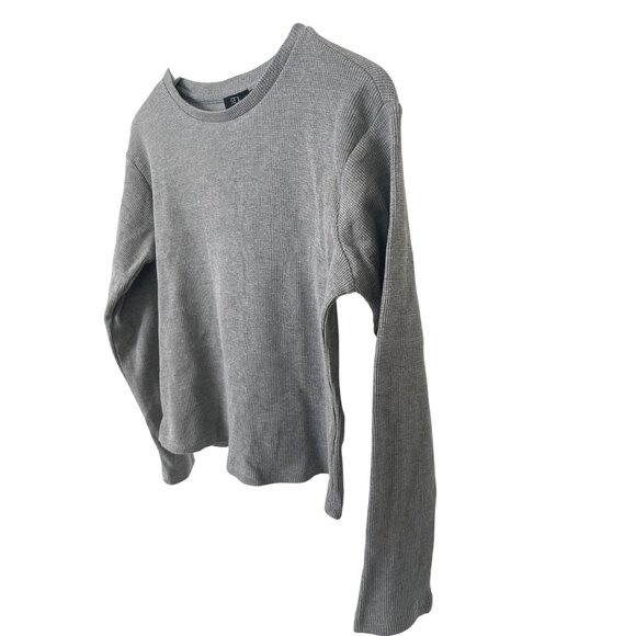 RDI Heather Gray Thermal Long Sleeve Top - Picture 2 of 4